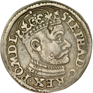 Stefan Batory 1576-1586, Trojak 1584, Olkusz.