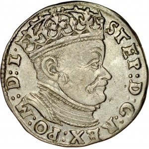Stefan Batory 1576-1586, Trojak 1584, Wilno.