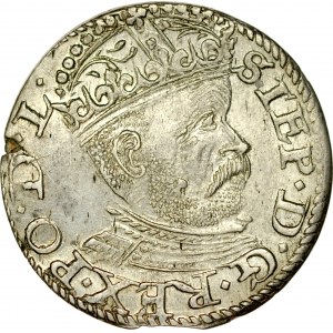 Stefan Batory 1576-1586, Trojak 1585, Ryga.