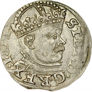 Stefan Batory 1576-1586, Trojak 1586, Ryga.