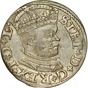 Stefan Batory 1576-1586, Trojak 1586, Ryga.