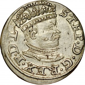 Stefan Batory 1576-1586, Trojak 1586, Ryga.