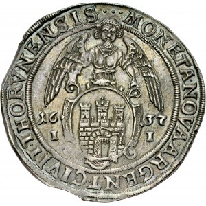 Władysław IV 1632-1648, Talar 1637, Toruń.