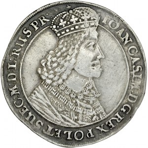 Jan II Kazimierz 1649-1668, Talar 1649, Gdańsk.