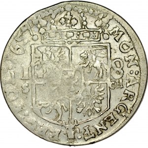 Jan II Kazimierz 1649-1668, Ort 1657, Kraków.