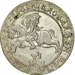 Jan II Kazimierz 1649-1668, Szóstak 1664, Wilno.
