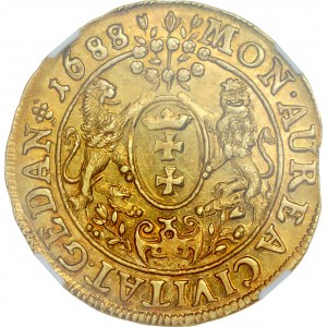 Jan III Sobieski 1674-1696, Dukat 1688, Gdańsk.