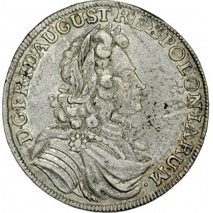 August II Mocny 1697-1733, 2/3 talara 1702, Drezno.