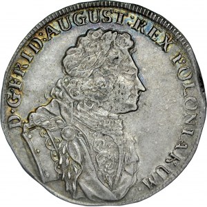 August II Mocny 1697-1733, 2/3 talara 1707, Lipsk.