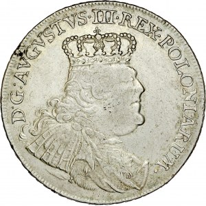 August III 1733-1763, Talar 1754, Lipsk.
