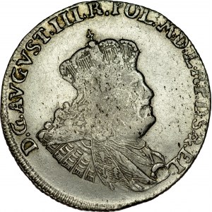 August III 1733-1763, 30 groszy 1762, Gdańsk.