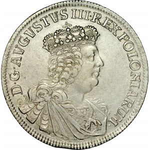 August III 1733-1763, 8 groszy 1753, Lipsk.