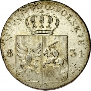 Powstanie Listopadowe 1830-1831, 10 groszy 1831, Warszawa.