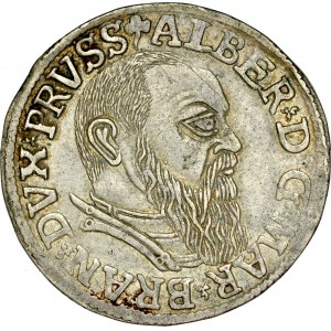 Prusy Książęce, Albrecht Hohenzollern 1525-1568, Trojak 1541, Królewiec.