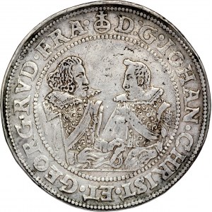 Śląsk, Księstwo Legnicko-Brzesko-Wołowskie, Jan Chrystian i Jerzy Rudolf 1603-1621, Dwutalar 1609, Złoty Stok.