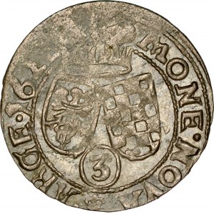 Śląsk, Księstwo Legnicko-Brzesko-Wołowskie, Jan Chrystian Brzeski 1621-1639, 3 krajcary 1622, Legnica?