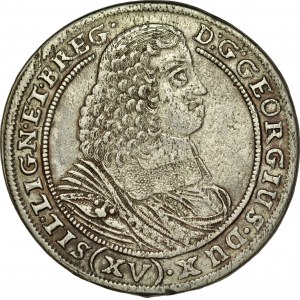 Śląsk, Księstwo Legnicko-Brzesko-Wołowskie, Jerzy III Brzeski 1654-1664, XV krajcarów 1659, Brzeg.