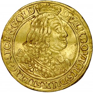 Śląsk, Księstwo Legnicko-Brzesko-Wołowskie, Ludwik 1653-1663, Dukat 1661, Brzeg.