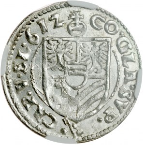 Śląsk, Księstwo Ziębicko-Oleśnickie, Karol II 1587-1617, 3 krajcary 1612, Oleśnica.