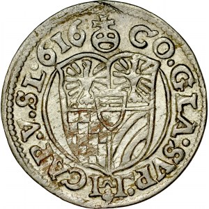 Śląsk, Księstwo Ziębicko-Oleśnickie, Karol II 1587-1617, 3 krajcary 1616, Oleśnica.