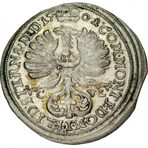 Śląsk, Księstwo Wirtembersko-Oleśnickie, Chrystian Ulryk 1668-1704, 3 krajcary 1701, Oleśnica.