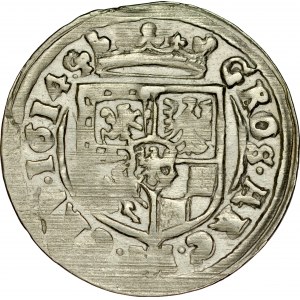 Śląsk, Księstwo Karniowskie, Jan Jerzy 1607-1621, 3 krajcary 1614, Karniów.