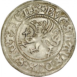 Pomorze, Bogusław X 1478-1523, Szeląg 1500, Szczecin.