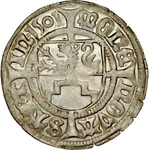 Pomorze, Bogusław X 1478-1523, Szeląg 1501, Szczecin.