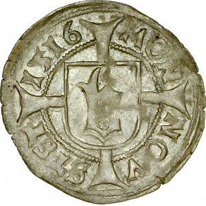 Pomorze, Bogusław X 1478-1523, Wit 1516, Szczecin.