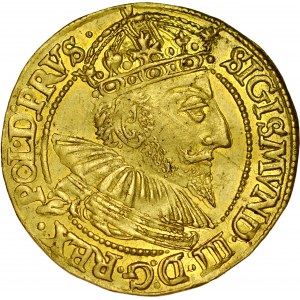 Zygmunt III 1587-1632, Dukat 1592, Gdańsk.