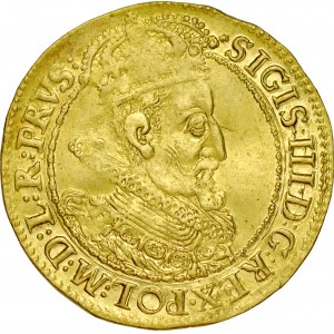 Zygmunt III 1587-1632, Dukat 1614, Gdańsk.