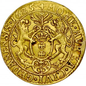 Zygmunt III 1587-1632, Dukat 1625, Gdańsk.