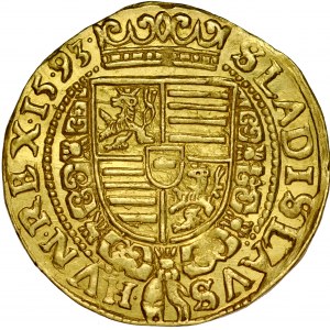 Austria, Rudolf II 1572-1612, Dukat 1593, Wiedeń.