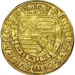 Czechy, Rudolf II 1572-1612, Dukat 1588, Praga.