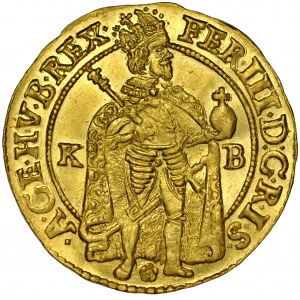 Węgry, Ferdynand III 1637-1657, Dukat 1650, Kremnica.