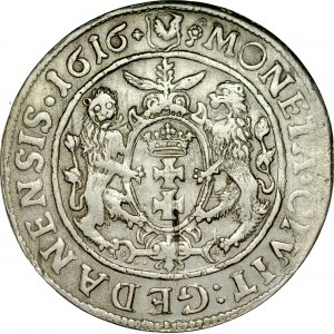 Zygmunt III 1587-1632, Ort 1616, Gdańsk.