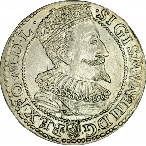 Zygmunt III 1587-1632, Szóstak 1596, Malbork.