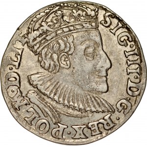 Zygmunt III 1587-1632, Trojak 1588, Olkusz.