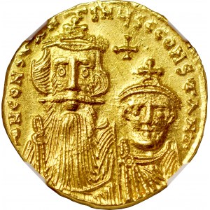 Solid, Konstantynopol, Konstans II 641-668.