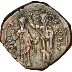 Brązowy tetarteron, Konstantynopol, Andronik I 1183-1185.