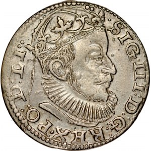 Zygmunt III 1587-1632, Trojak 1589, Ryga.