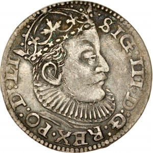 Zygmunt III 1587-1632, Trojak 1589, Ryga.