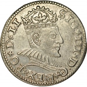 Zygmunt III 1587-1632, Trojak 1590, Ryga.