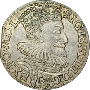 Zygmunt III 1587-1632, Trojak 1592, Malbork.