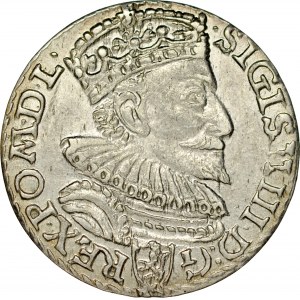 Zygmunt III 1587-1632, Trojak 1594, Malbork.