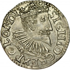 Zygmunt III 1587-1632, Trojak 1595, Bydgoszcz.