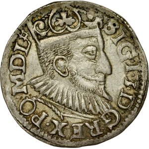 Zygmunt III 1587-1632, Trojak 1595, Poznań.