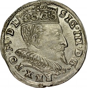 Zygmunt III 1587-1632, Trojak 1595, Wilno.