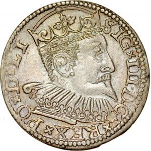 Zygmunt III 1587-1632, Trojak 1597, Ryga.