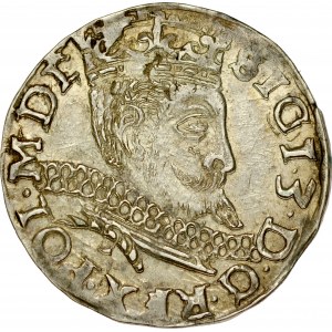 Zygmunt III 1587-1632, Trojak 1597, Wschowa.
